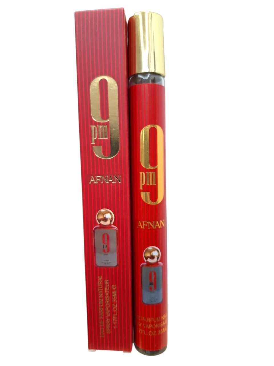 Perfume en tubo 9pm Revel Afnan 35ml